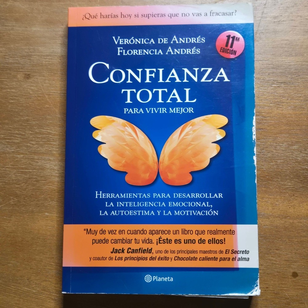 Planeta Confianza Total Book Spanish Self-Help Paperback